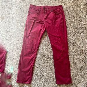Red Levis Pants Size 32